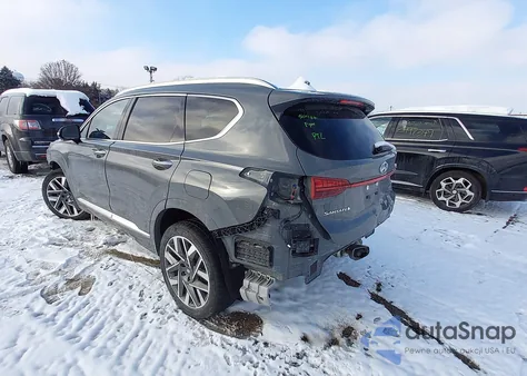 2022 Hyundai Santa Fe Calligraphy z USA, uszkodzony, nr VIN 5NMS5DAL3NH426542